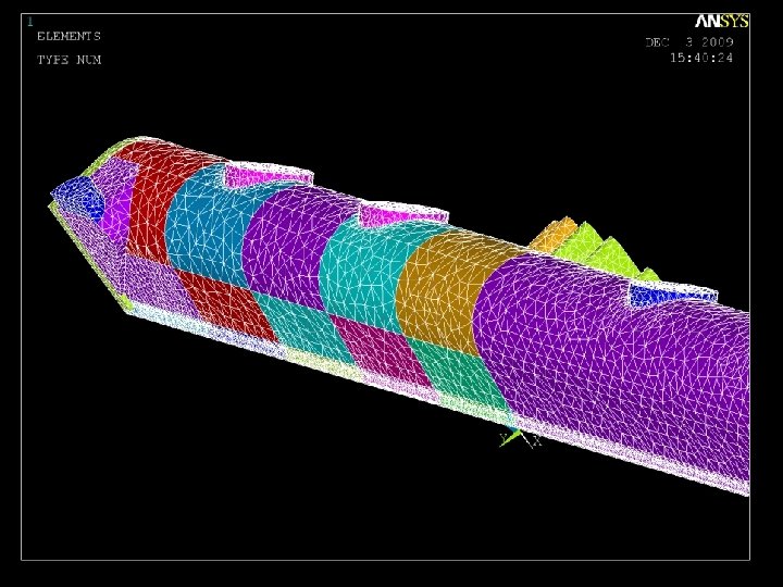 Transfer to ANSYS Classic • Different ‘bodies’ are different mesh types • Assign boundary