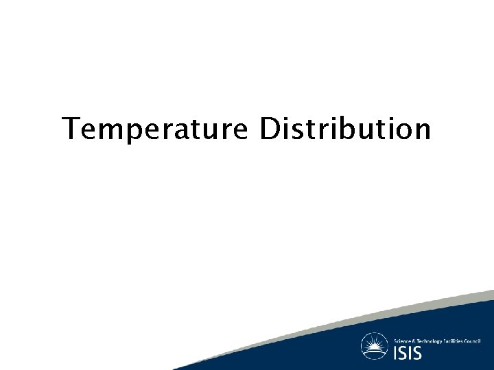 Temperature Distribution 