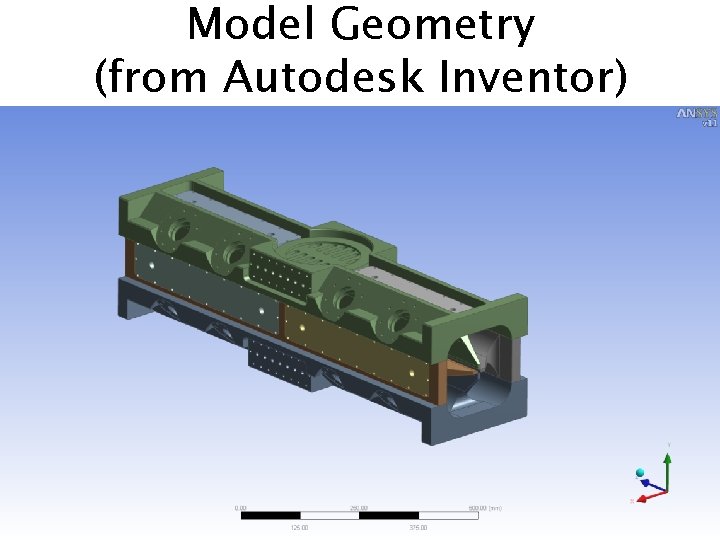 Model Geometry (from Autodesk Inventor) 