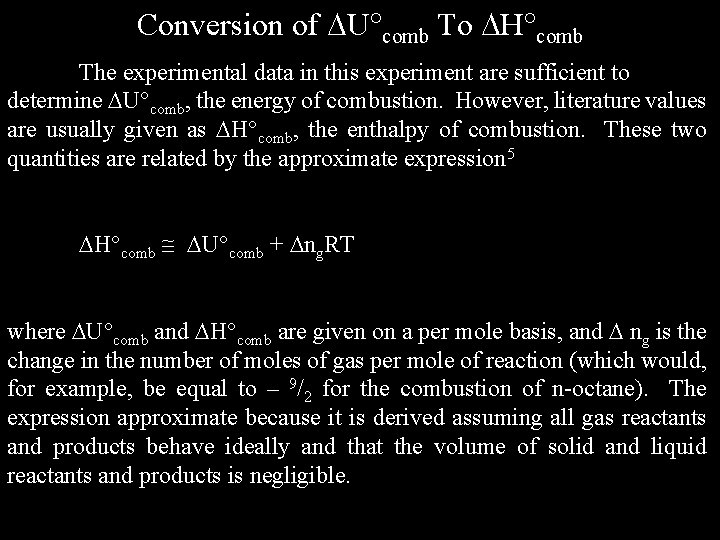 Conversion of U comb To H comb The experimental data in this experiment are Conversion of U comb To H comb The experimental data in this experiment are