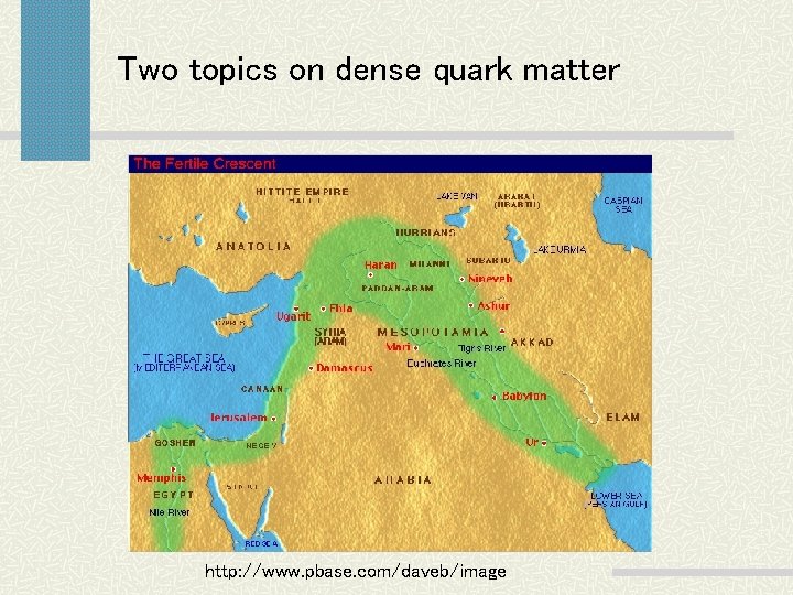 Two topics on dense quark matter http: //www. pbase. com/daveb/image Two topics on dense quark matter http: //www. pbase. com/daveb/image