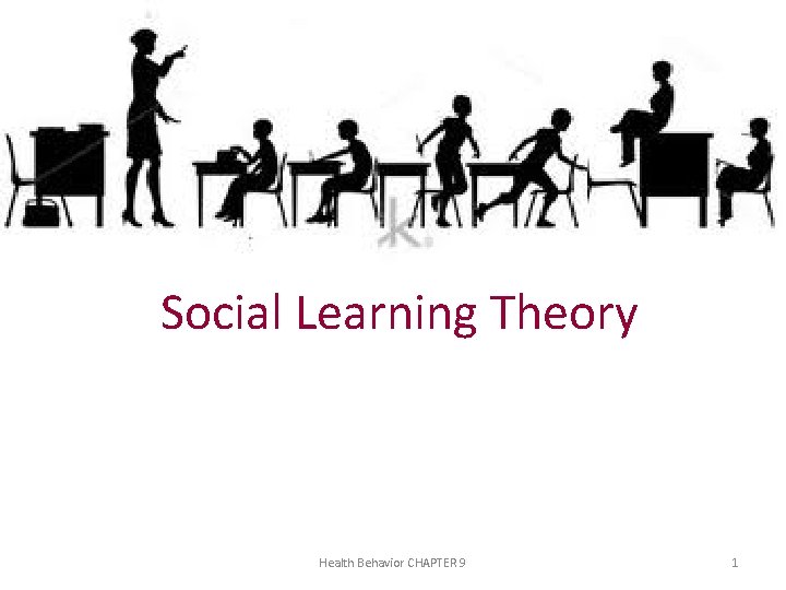 Social Learning Theory Health Behavior CHAPTER 9 1 