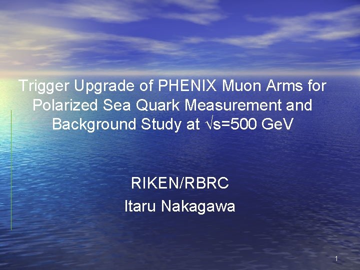 Trigger Upgrade of PHENIX Muon Arms for Polarized Sea Quark Measurement and Background Study