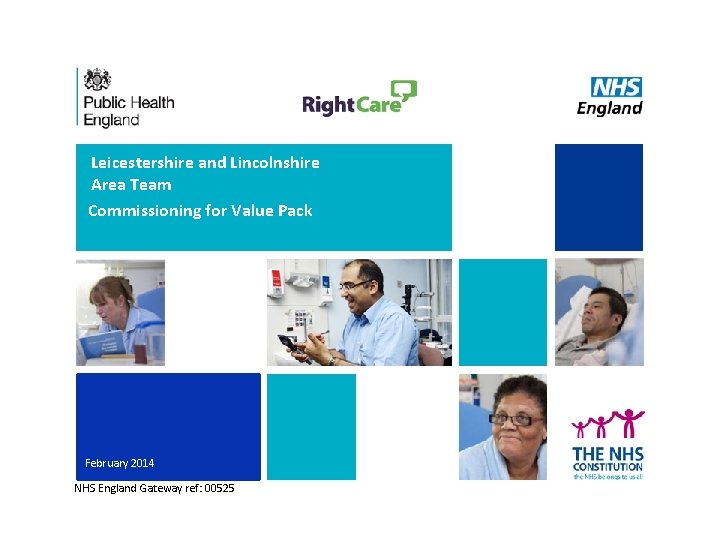 Leicestershire and Lincolnshire Area Team Commissioning for Value Pack February 2014 NHS England Gateway