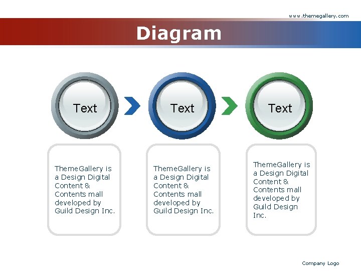 www. themegallery. com Diagram Text Theme. Gallery is a Design Digital Content & Contents