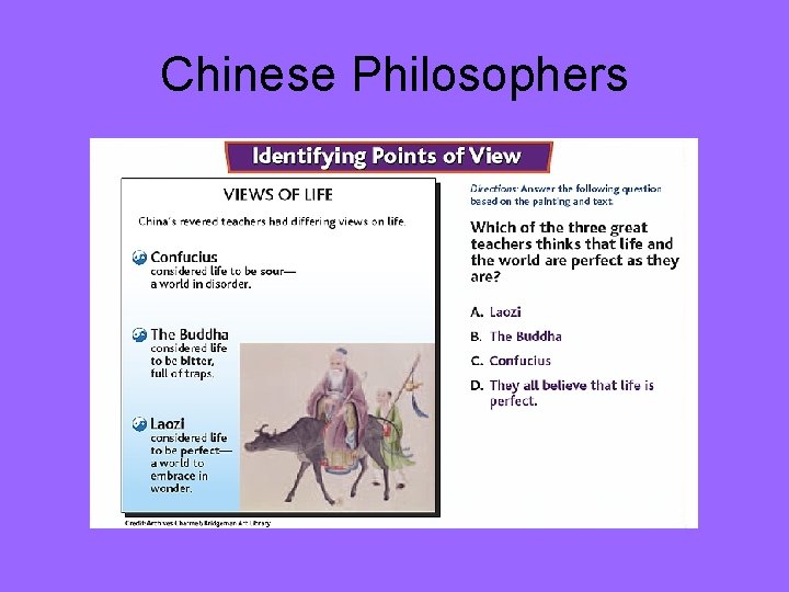 Chinese Philosophers Chinese Philosophers
