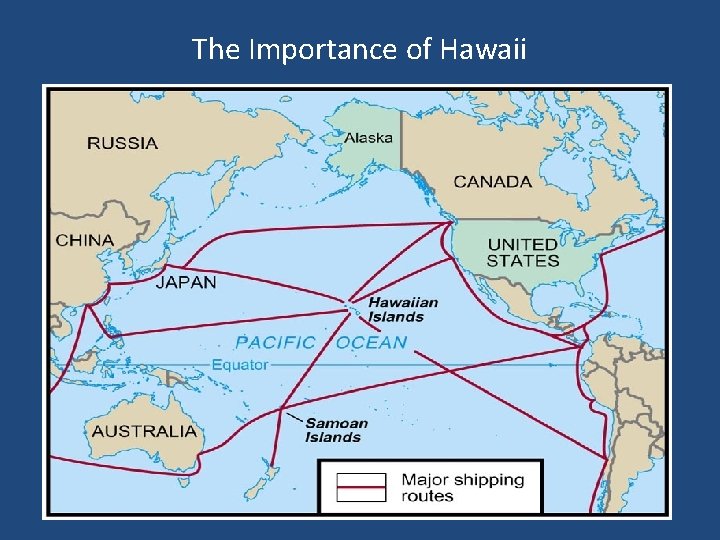 The Importance of Hawaii The Importance of Hawaii