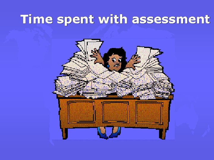 Time spent with assessment 