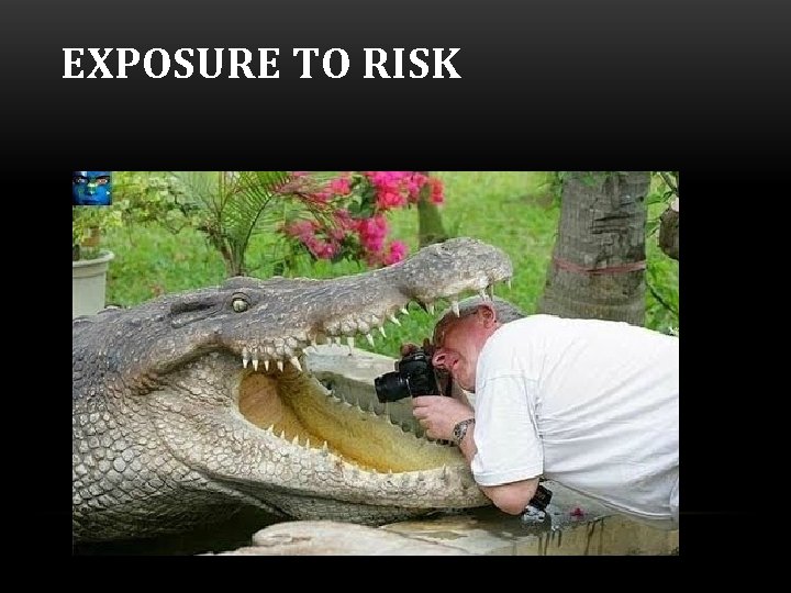 EXPOSURE TO RISK 