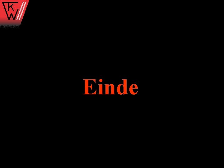 Einde 