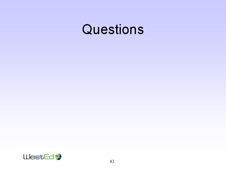 Questions 43 