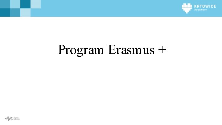 Program Erasmus + 