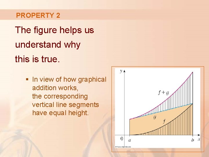PROPERTY 2 The figure helps us understand why this is true. § In view