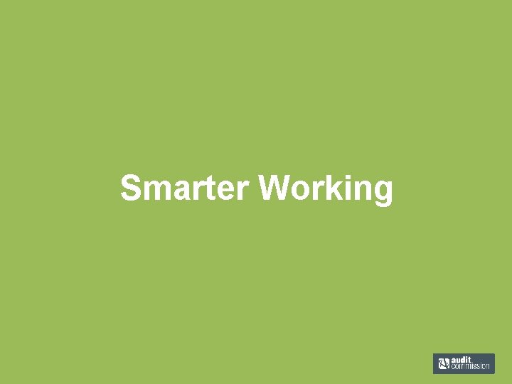 Smarter Working 