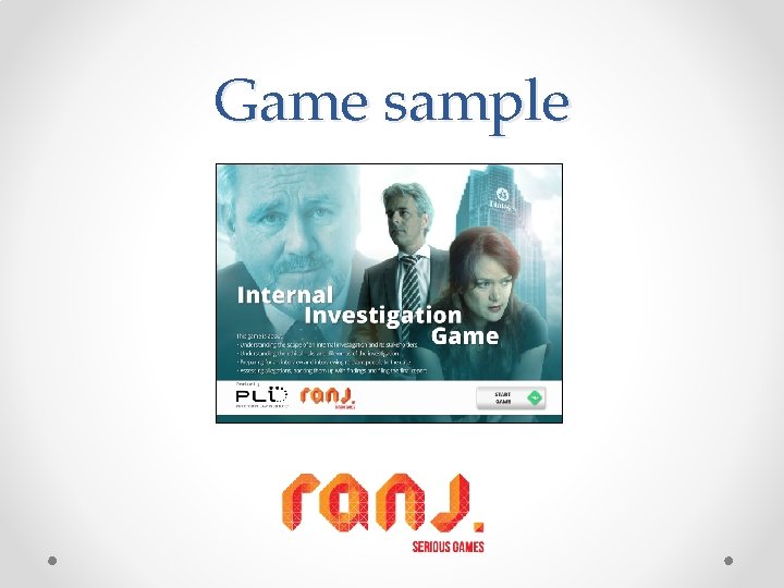 Game sample 