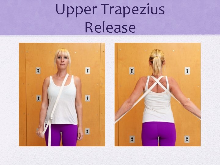 Upper Trapezius Release 