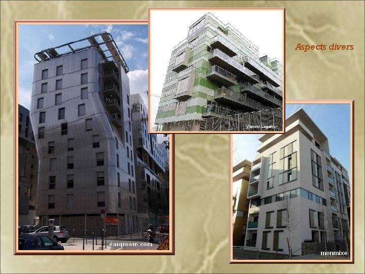 Aspects divers Aspects divers