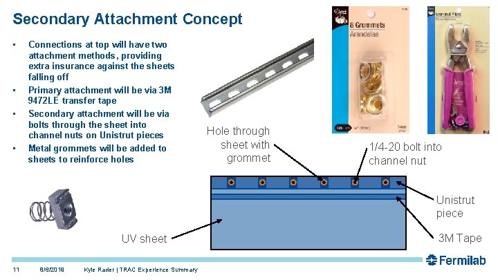 Secondary Attachment Concept • • Connections at top will have two attachment methods, providing Secondary Attachment Concept • • Connections at top will have two attachment methods, providing