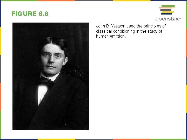 FIGURE 6. 8 John B. Watson used the principles of classical conditioning in the FIGURE 6. 8 John B. Watson used the principles of classical conditioning in the