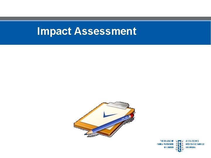 Impact Assessment 