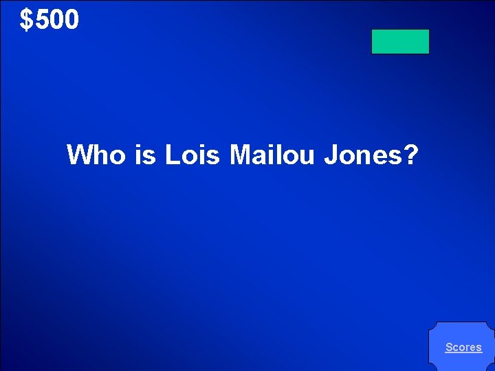 © Mark E. Damon - All Rights Reserved $500 Who is Lois Mailou Jones?