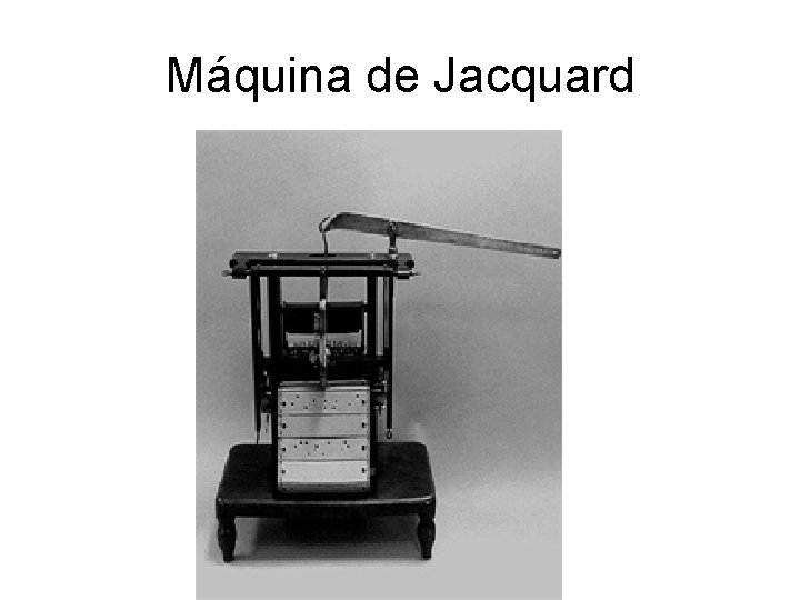 Máquina de Jacquard 