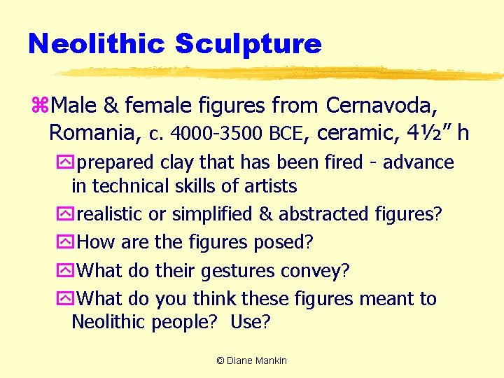 Neolithic Sculpture z. Male & female figures from Cernavoda, Romania, c. 4000 -3500 BCE,