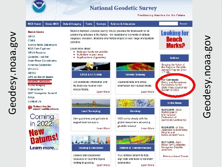 Geodesy. noaa. gov 