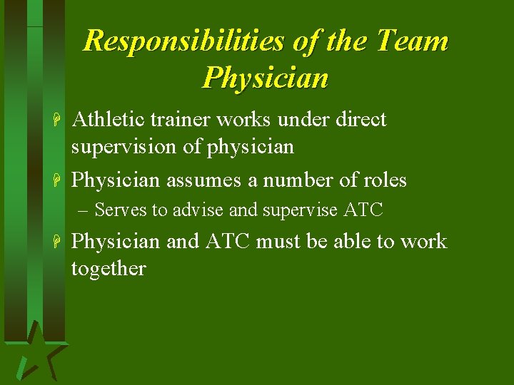 The Lecture Series In Athletic Training And Sports