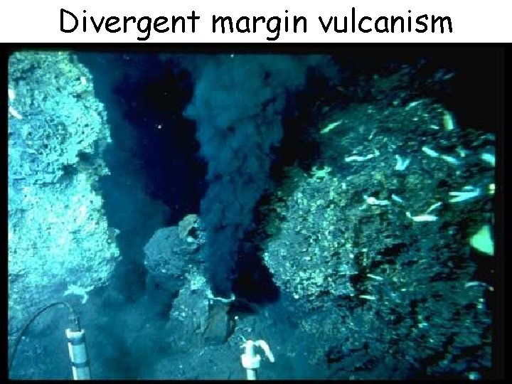 Divergent margin vulcanism 