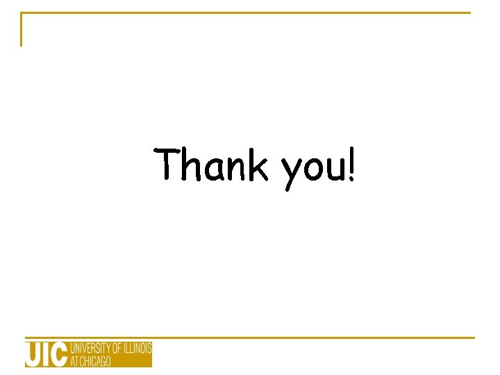 Thank you! Thank you!
