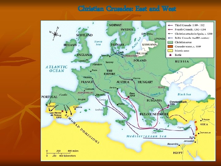 Christian Crusades: East and West 