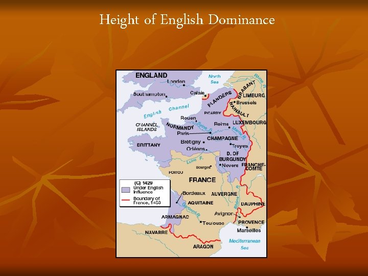 Height of English Dominance 