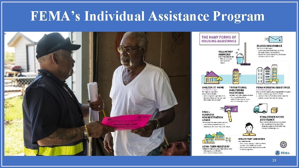FEMA’s Individual Assistance Program 19 