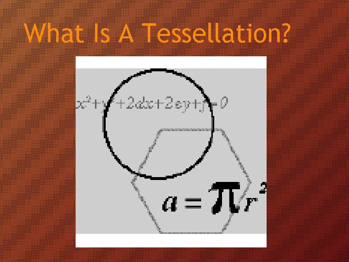 What Is A Tessellation? 