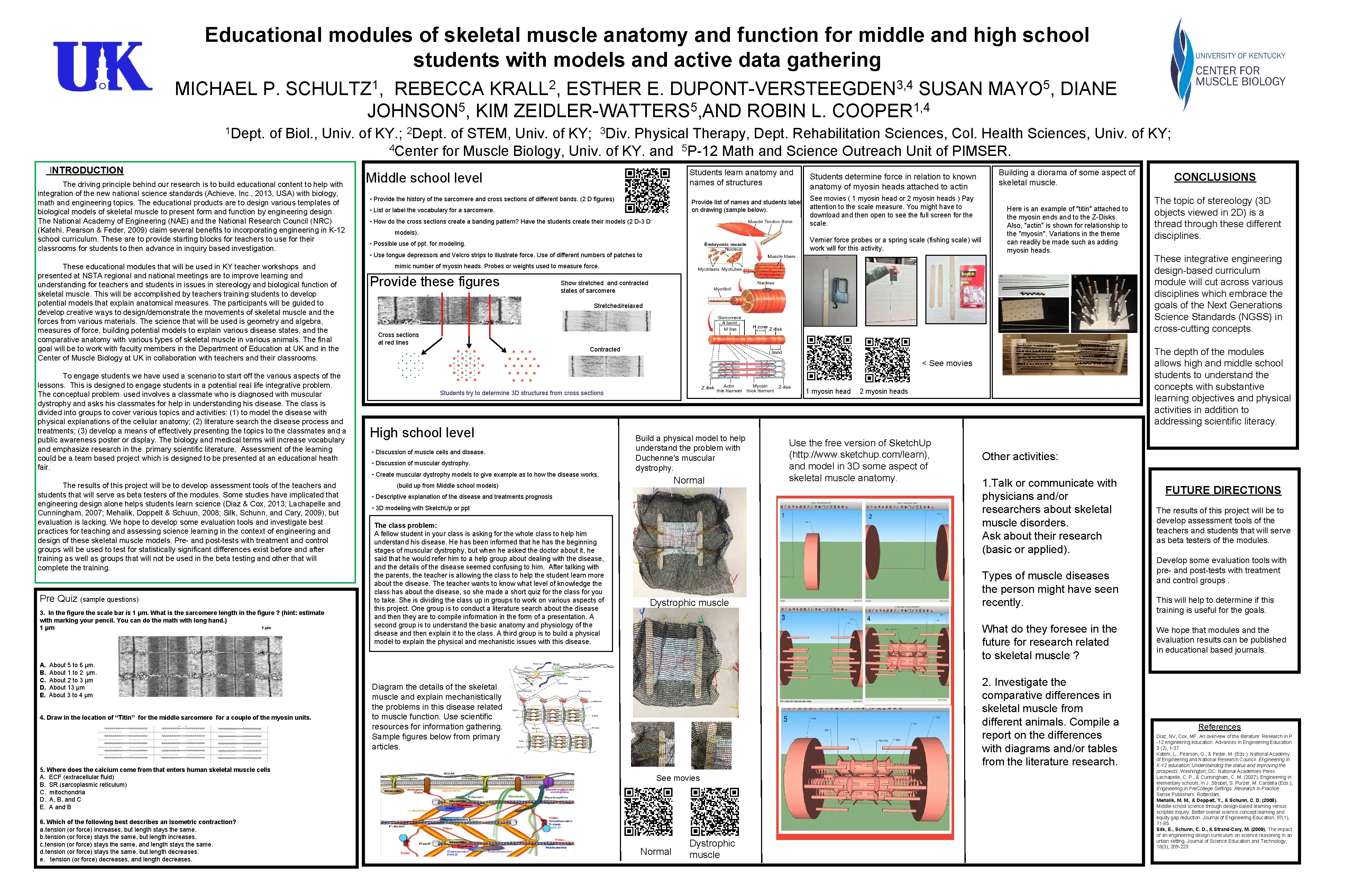 Module 9 Muscle Structure Educational modules of skeletal muscle anatomy and function