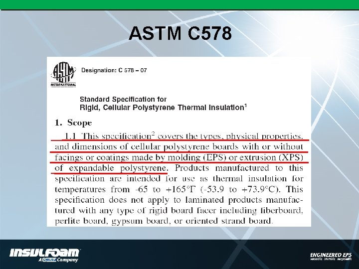 ASTM C 578 