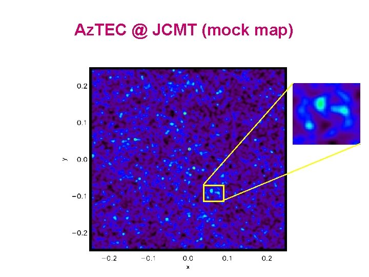 Az. TEC @ JCMT (mock map) 