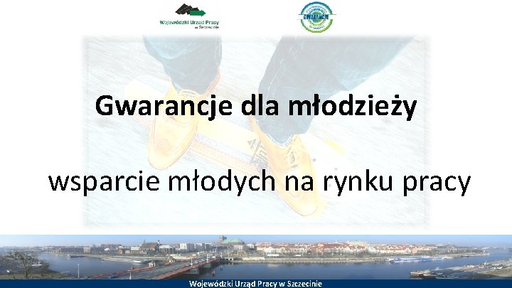 Gwarancje dla młodzieży wsparcie młodych na rynku pracy Wojewódzki Urząd Pracy w Szczecinie 