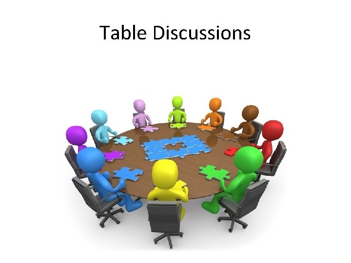 Table Discussions 