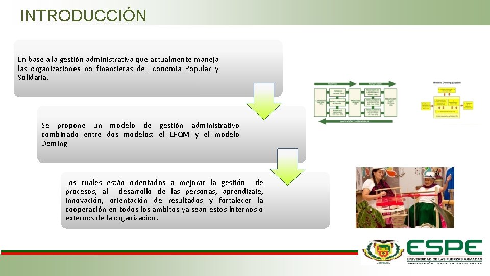 INTRODUCCIÓN En base a la gestión administrativa que actualmente maneja las organizaciones no financieras INTRODUCCIÓN En base a la gestión administrativa que actualmente maneja las organizaciones no financieras