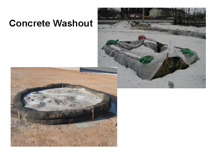 Concrete Washout 