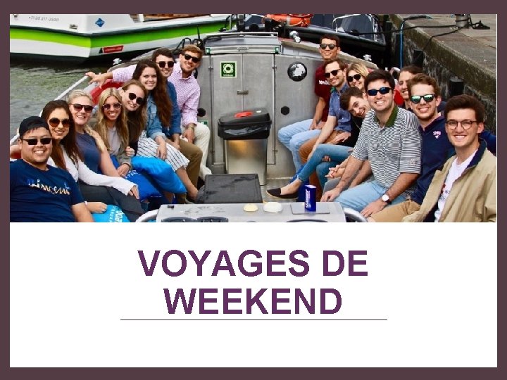 VOYAGES DE WEEKEND 