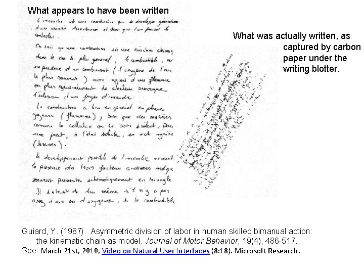 What appears to have been written A deep dive into handwriting sheds insight into