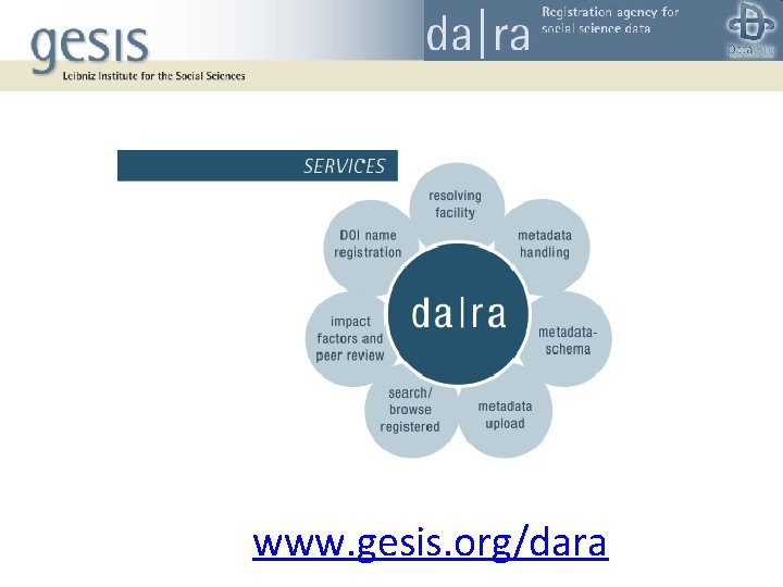 www. gesis. org/dara www. gesis. org/dara