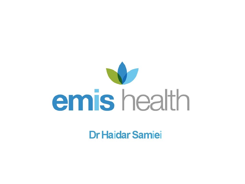 Dr Haidar Samiei Dr Haidar Samiei