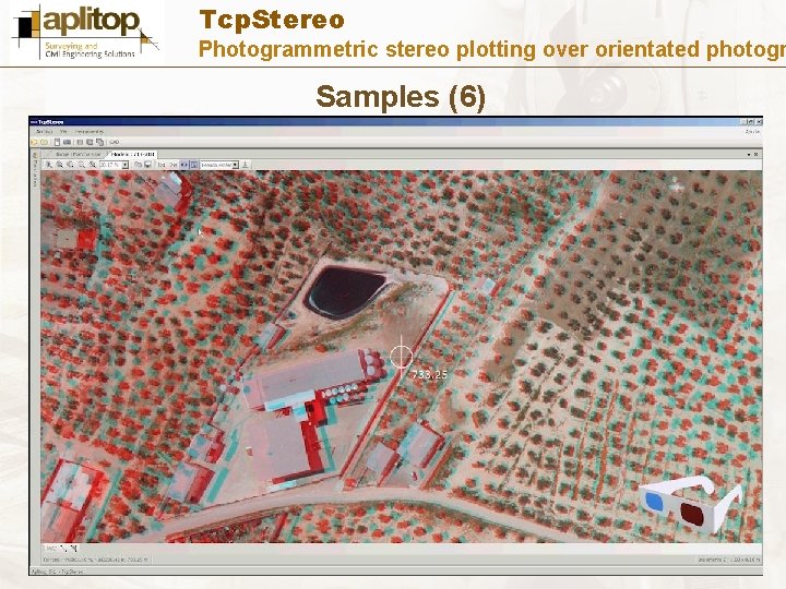 Tcp. Stereo Photogrammetric stereo plotting over orientated photogr Samples (6) 