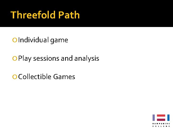 Threefold Path Individual game Play sessions and analysis Collectible Games Threefold Path Individual game Play sessions and analysis Collectible Games