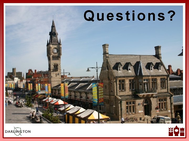 Questions? 