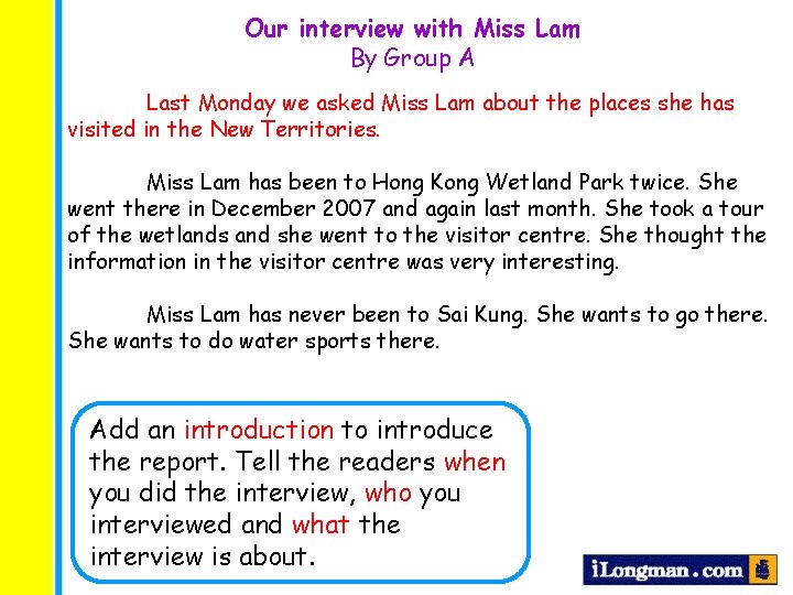 Our interview with Miss Lam By Group A Last Monday we asked Miss Lam Our interview with Miss Lam By Group A Last Monday we asked Miss Lam